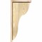 Ekena Millwork Carmel Rough Sawn Corbel w/Backplate, Douglas Fir, 6"W x 12"D x 24"H COR06X12X24CAR01RDF - alternate 2